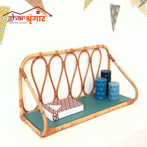 Rattan Wall Shelf